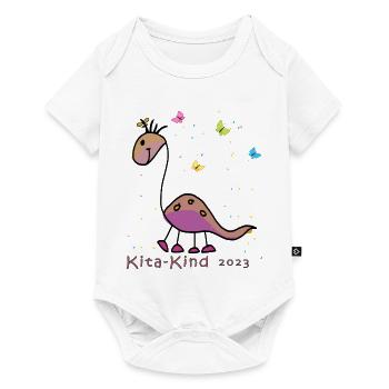 Kindergarten 2023 - Baby Premium Kurzarmbody - Weiß - Vorne