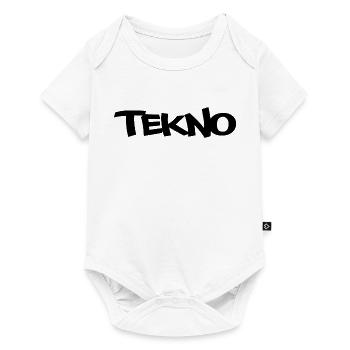 Shorts TEKNO (différentes couleurs) - Body à manches courtes Premium Bébé - blanc - Devant