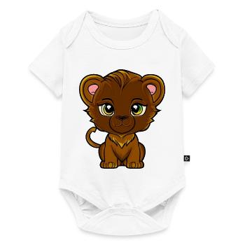 lion cub - Baby Premium short-sleeve bodysuit - white - Front