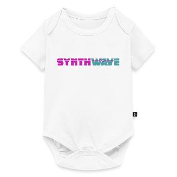 Synthwave - Baby Premium short-sleeve bodysuit - white - Front