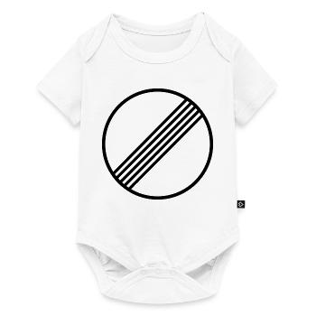 MINIMAL ILLIMITÉ par Unlimited Apparel - Body à manches courtes Premium Bébé - blanc - Devant