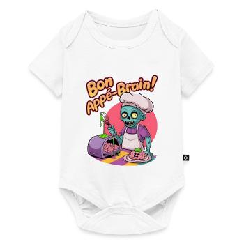 Bon Appé-brain! - Baby Premium short-sleeve bodysuit - white - Front