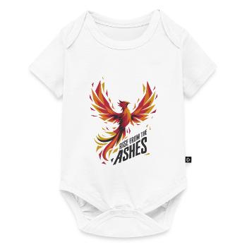 Auferstehung aus der Asche - Baby Premium Kurzarmbody - Weiß - Vorne