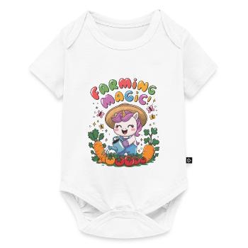 Farming Magic! - Baby Premium short-sleeve bodysuit - white - Front