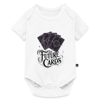 The Future Is In The Cards - Baby Premium short-sleeve bodysuit - white - Front