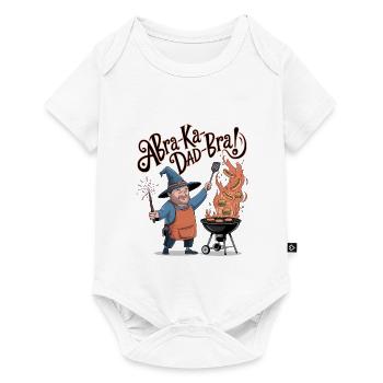 AbraKa-Dad-Bra! - Baby Premium short-sleeve bodysuit - white - Front