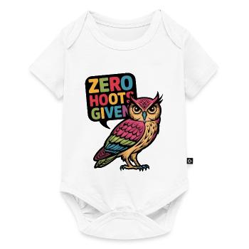 Null Hupen gegeben - Baby Premium Kurzarmbody - Weiß - Vorne