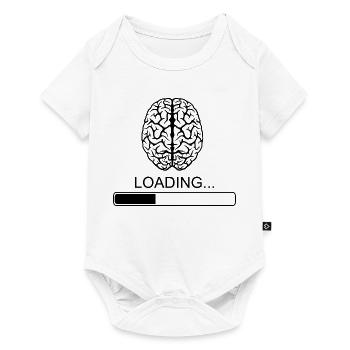 Brain Sayings Funny Funny Breakfast Joke - Baby Premium short-sleeve bodysuit - white - Front