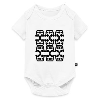 lamp-Type- design - Baby Premium short-sleeve bodysuit - white - Front