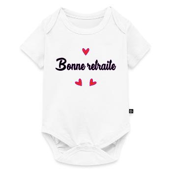 RETIREMENT. RETIREMENT. RETIRED. RETIREMENT - Baby Premium short-sleeve bodysuit - white - Front