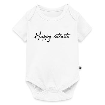RETIREMENT. RETIREMENT. RETIRED. RETIREMENT - Baby Premium short-sleeve bodysuit - white - Front