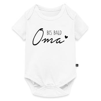 Bis bald, Oma - Baby Premium Kurzarmbody - Weiß - Vorne