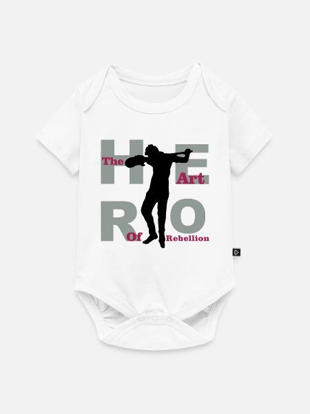 hero guitar - Baby Premium Kurzarmbody - Weiß