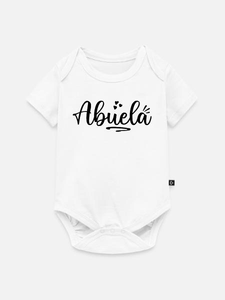 Abuela - Baby Premium Kurzarmbody - Weiß