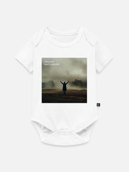 Ich atme. Das reicht. - Baby Premium Kurzarmbody - Weiß