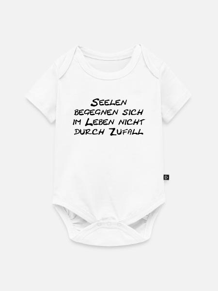 Seelen - Baby Premium Kurzarmbody - Weiß