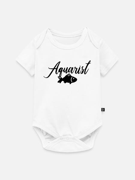 Aquarist Fisch - Baby Premium Kurzarmbody - Weiß