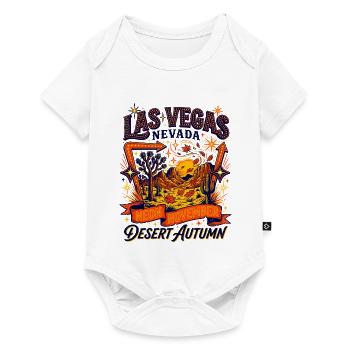Las Vegas Desert Autumn Neon November - Baby Premium Kurzarmbody - Weiß - Vorne