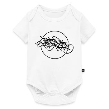 Tag within a circle - Baby Premium Kurzarmbody - Weiß - Vorne