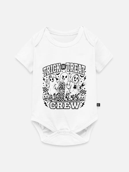 Trick or Treat Crew - Baby Premium Kurzarmbody - Weiß