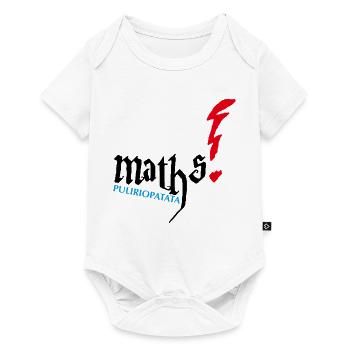 Mathematik Puliriopatata - Baby Premium Kurzarmbody - Weiß - Vorne