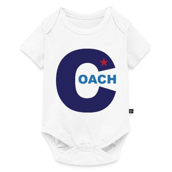 Trainer - Baby Premium Kurzarmbody - Weiß - Vorne