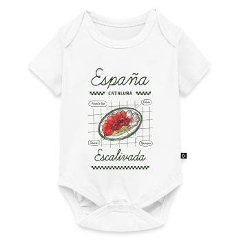 Escalivada - Baby Premium Kurzarmbody - Weiß - Vorne