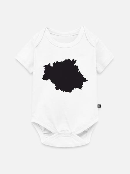 Hidalgo Humor-Geschenk-T-Shirt - Baby Premium Kurzarmbody - Weiß