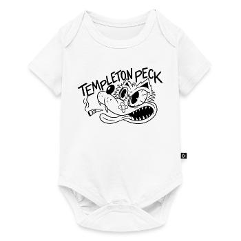 Templeton Peck Wolf - Baby Premium Kurzarmbody - Weiß - Vorne