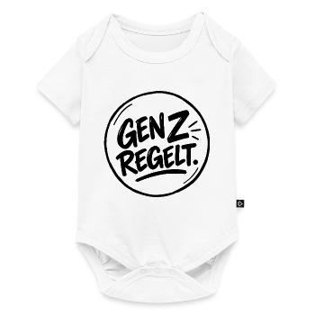 GenZ regelt. – Gen Z Spruch - Baby Premium Kurzarmbody - Weiß - Vorne