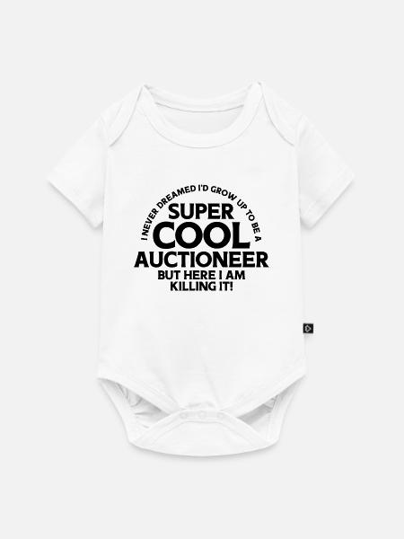 Auktion Auktionator - Baby Premium Kurzarmbody - Weiß