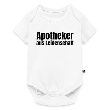 Apotheker aus Leidenschaft Apotheke Geschenk - Baby Premium Kurzarmbody - Weiß - Vorne
