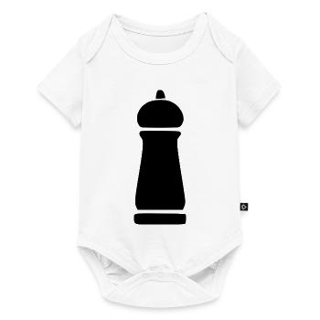Gewürzmühle Gewürze Geschenk Koch Weihnachten  - Baby Premium Kurzarmbody - Weiß - Vorne