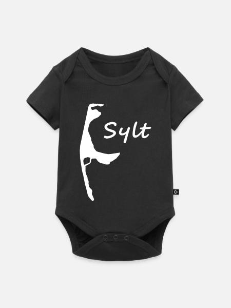 Sylt - Baby Premium Kurzarmbody - Schwarz