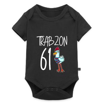 Trabzon 61 Turkey city - Baby Premium short-sleeve bodysuit - black - Front