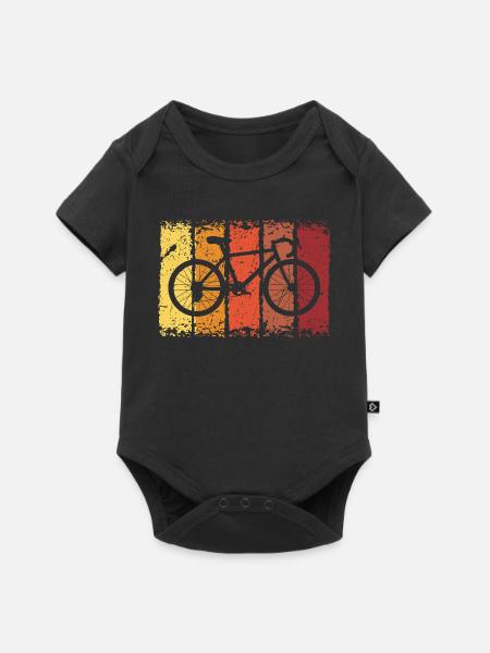 Fahrrad - Baby Premium Kurzarmbody - Schwarz