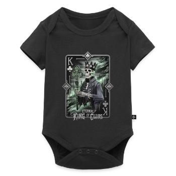 Ewiger König der Kreuze - Baby Premium Kurzarmbody - Schwarz - Vorne