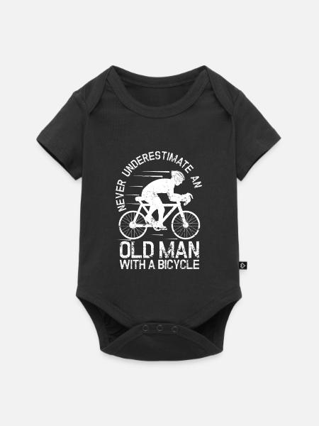 Radfahren - Baby Premium Kurzarmbody - Schwarz