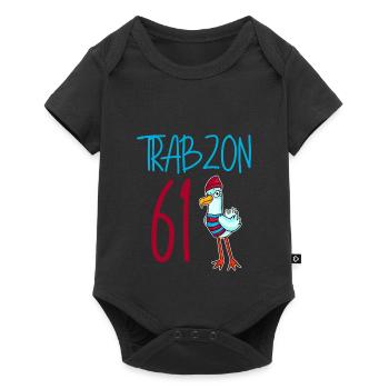 Trabzon 61 Turkey city - Baby Premium short-sleeve bodysuit - black - Front