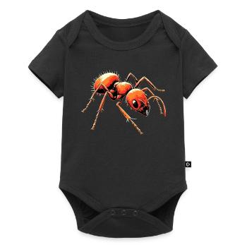 Ant Forest Ant Fire Ant Insect Cute Ants - Baby Premium short-sleeve bodysuit - black - Front