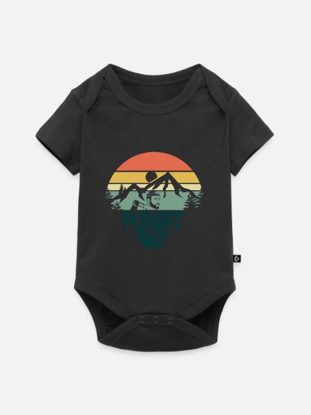 Wood Worker - Baby Premium Kurzarmbody - Schwarz