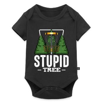 Frisbee - Baby Premium short-sleeve bodysuit - black - Front