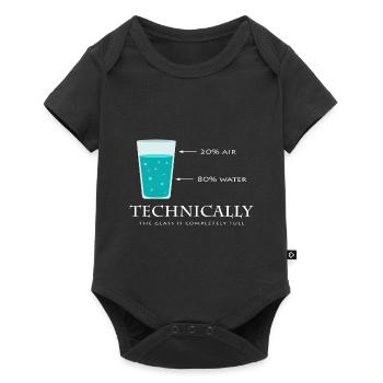 science - Body à manches courtes Premium Bébé - noir - Devant
