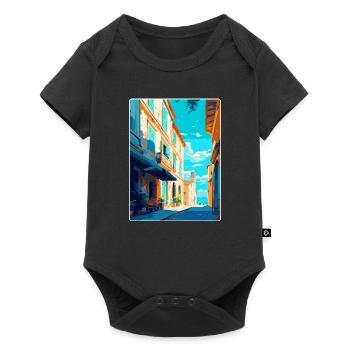 Arles France Affiche de voyage vintage WPA Souvenir - Body à manches courtes Premium Bébé - noir - Devant