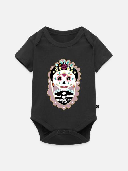 Halloween 🎃 - Baby Premium Kurzarmbody - Schwarz