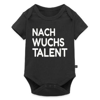 Nachwuchstalent  Talent Anfänger - Baby Premium Kurzarmbody - Schwarz - Vorne