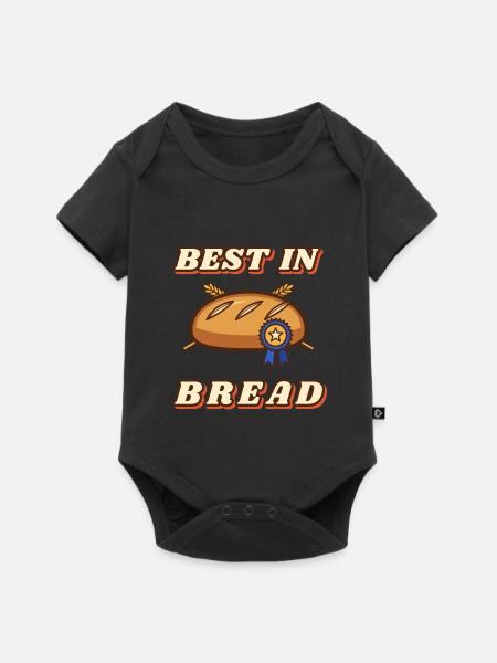 Bestes im Brot - Baby Premium Kurzarmbody - Schwarz