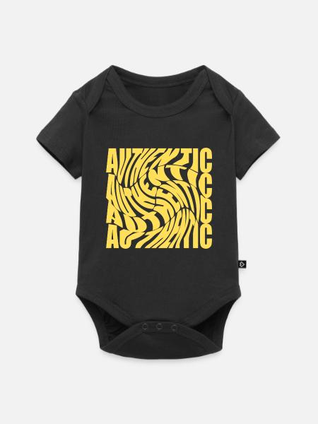 Echt - Baby Premium Kurzarmbody - Schwarz