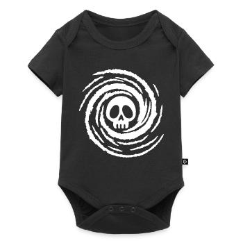 Das Schwarze Loch - Baby Premium Kurzarmbody - Schwarz - Vorne