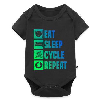 Geschenkidee für einen Roadbike mit Roadbike - Baby Premium Kurzarmbody - Schwarz - Vorne